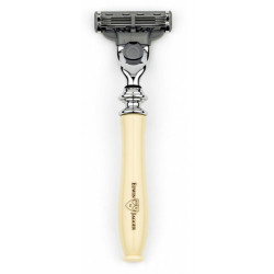 Edwin Jagger Gillette Mach3® Chatsworth Elfenbeinrasierer