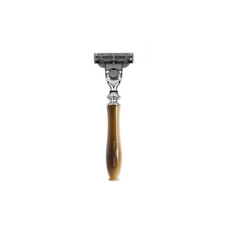 Edwin Jagger Mach3® Chatsworth Hornrasierer