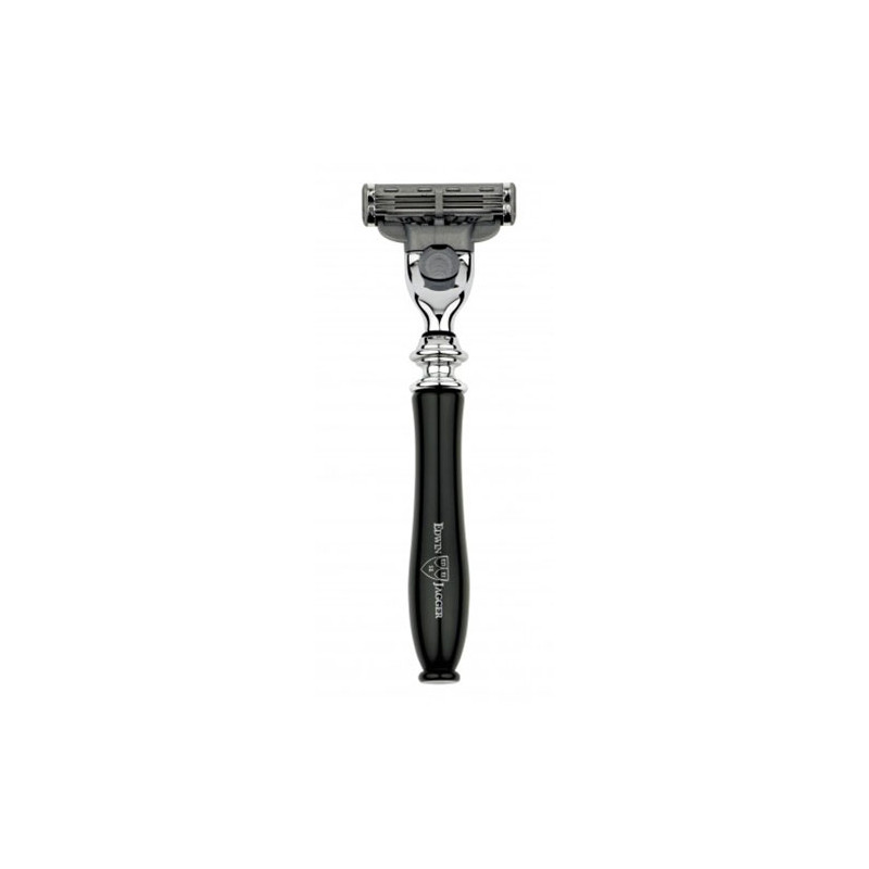Edwin Jagger Mach3® Chatsworth Schwarzer Rasierer Edwin Jagger Mach3® Chatsworth Schwarzer Rasierer
