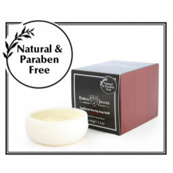 Edwin Jagger Pack Savon à raser Recharge Traditionnelle de Bois de Santal (3x65gr)