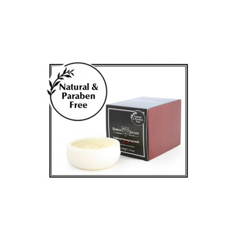Edwin Jagger Traditionelles Sandelholz Rasierseife Pack (3x65gr) Edwin Jagger Traditionelles Sandelholz Rasierseife Pack (3x65gr)