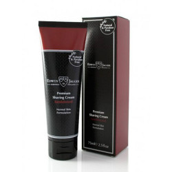 Edwin Jagger Coffret Cadeau Rasoir & Crème Rasage Bois de Santal 75ml