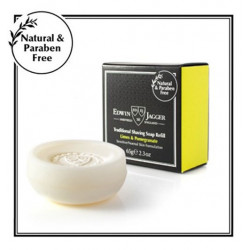 Edwin Jagger Recharge Savon à raser Traditionnel Lima et Grenade (65gr)