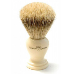 Edwin Jagger Pędzel do golenia Super Borsuk Kość słoniowa M