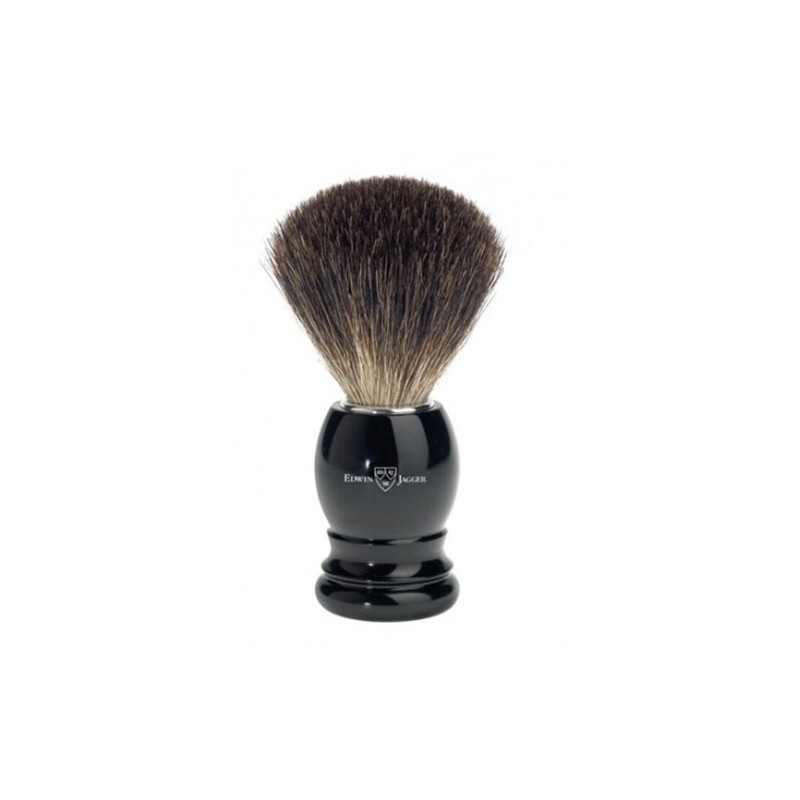 Edwin Jagger Pure Badger Schwarzer Dachs Rasierpinsel