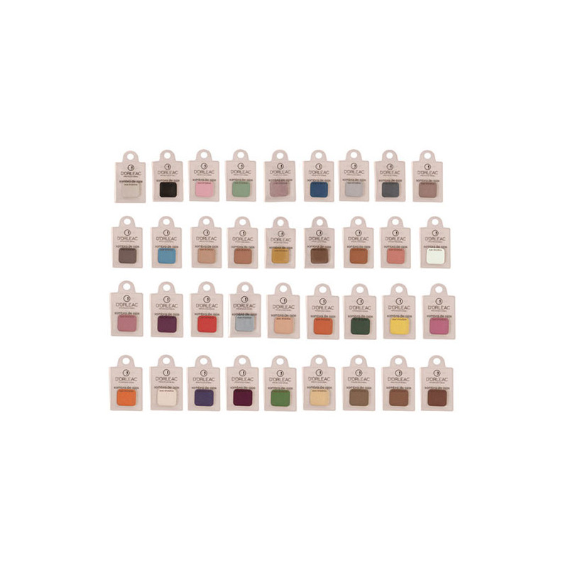 D'Orleac Palette di Ombretti di Ricambio