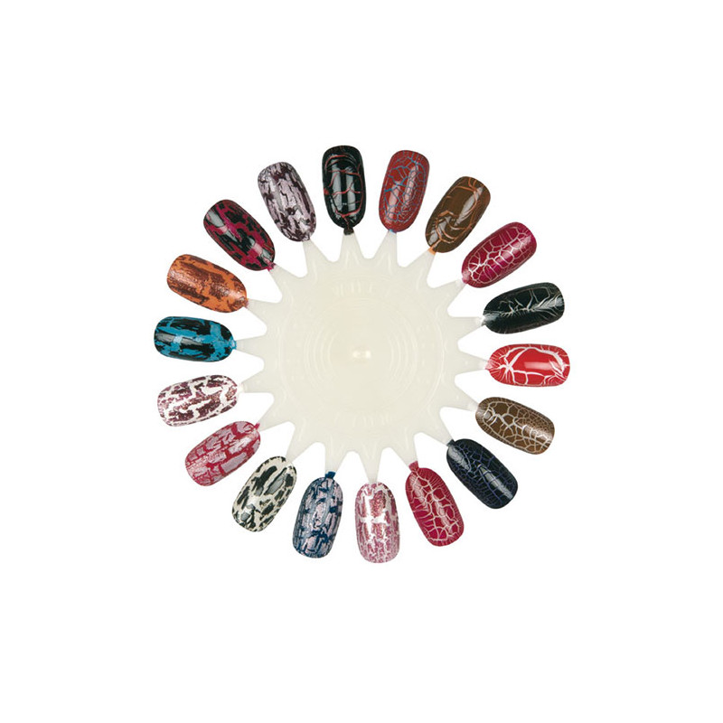 D'Orleac Rueda Decorada Esmalte Croco y Grafic