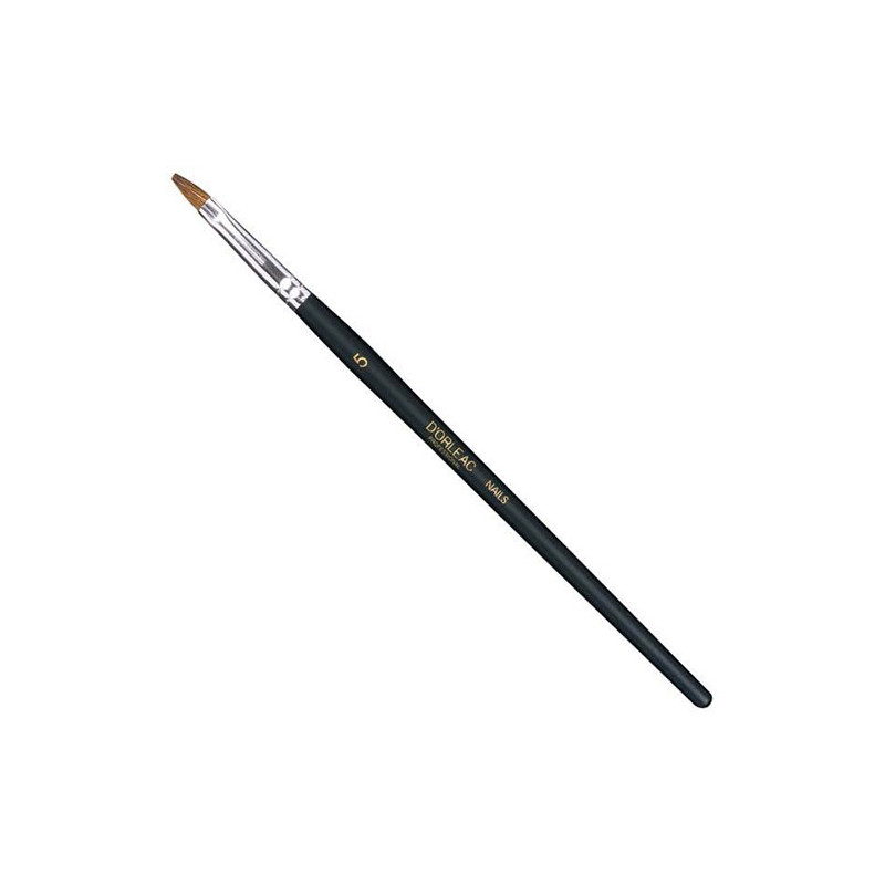 D'orleac Nagelpinsel Nr. 5 Flachgel D'orleac Nagelpinsel Nr. 5 Flachgel