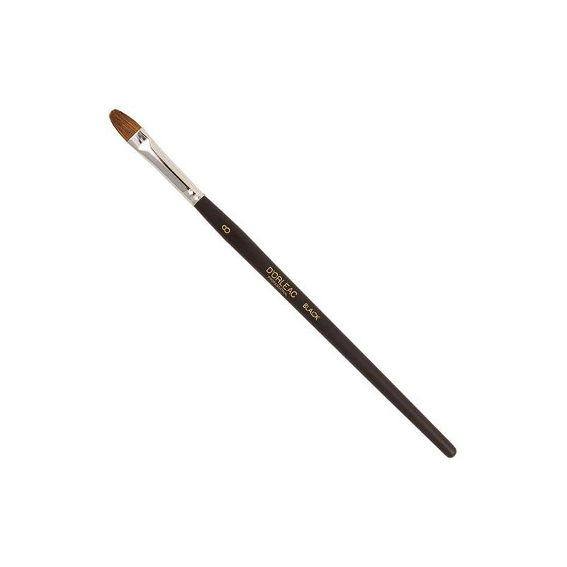 D'Orleac Brush Black Nº8 Oval Shadows