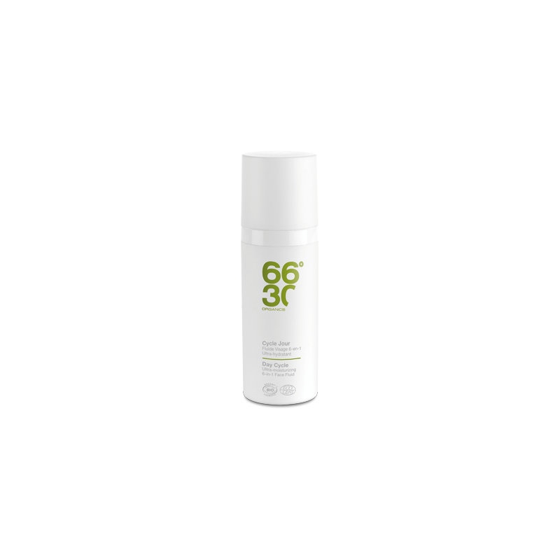 66º30 Cycle Jour Fluid Visage 6 en 1 Ultra-hydratant (50ml) 66º30 Cycle Jour Fluid Visage 6 en 1 Ultra-hydratant (50ml)