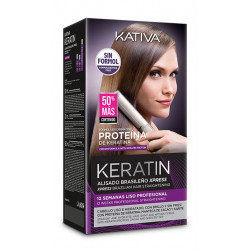 Kativa Xpress Pack Traitement Brésilien Lissé de Kératine Sans Forme