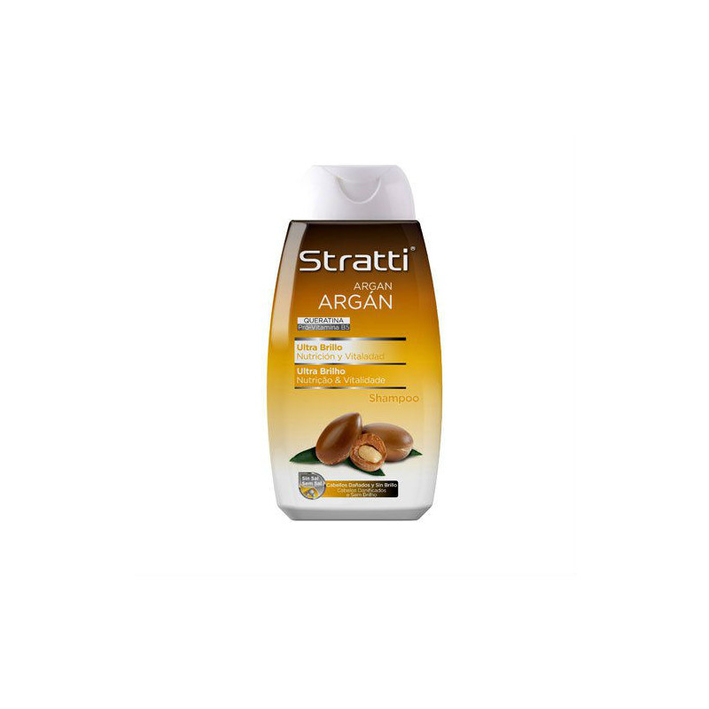 Stratti Aragan & Keratina Shampooing (400ml)