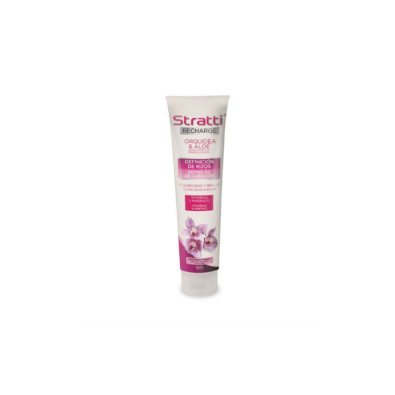 Stratti Orchid & Keratin Curls Definition Flexibility and Shine (150ml) Stratti Orchid & Keratin Curls Definition Flexibility and Shine (150ml)