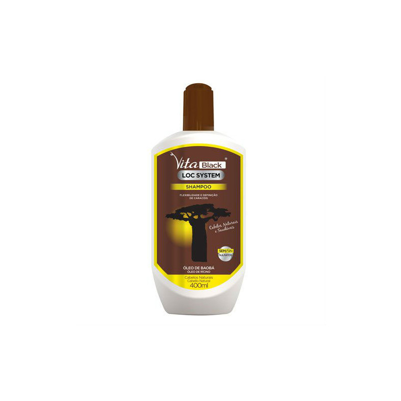 VitaBlack Loc System Curls Shampooing (400ml) VitaBlack Loc System Curls Shampooing (400ml)