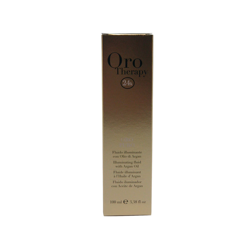Fanola Oro Therapy Fluide illuminant à L'huile D'argan et Filtre Solaire (100ml)