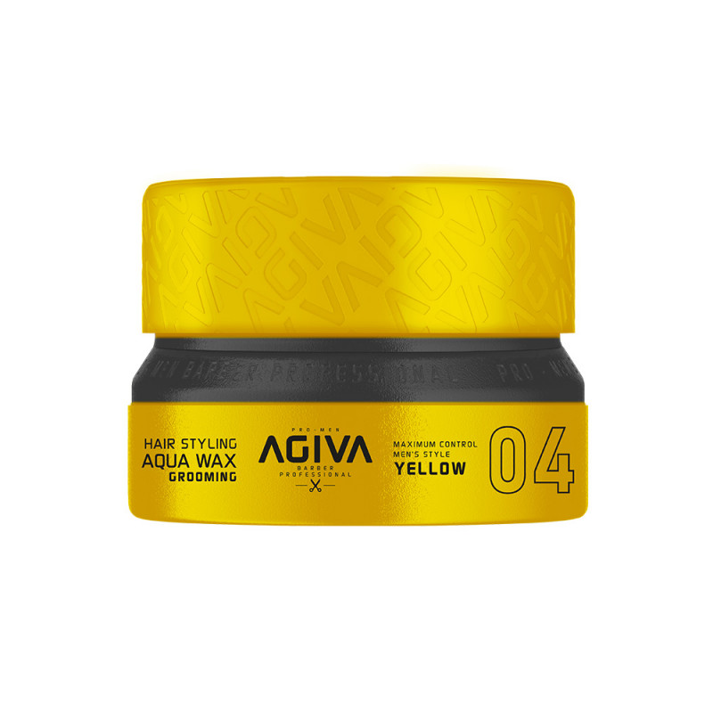 Agiva Hair Styling Aqua Wax Grooming Yellow 04 (155ml) Agiva Hair Styling Aqua Wax Grooming Yellow 04 (155ml)