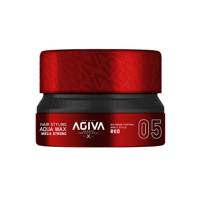 Agiva Styling Capelli Aqua Wax Mega Forte Rosso 05 (155ml)