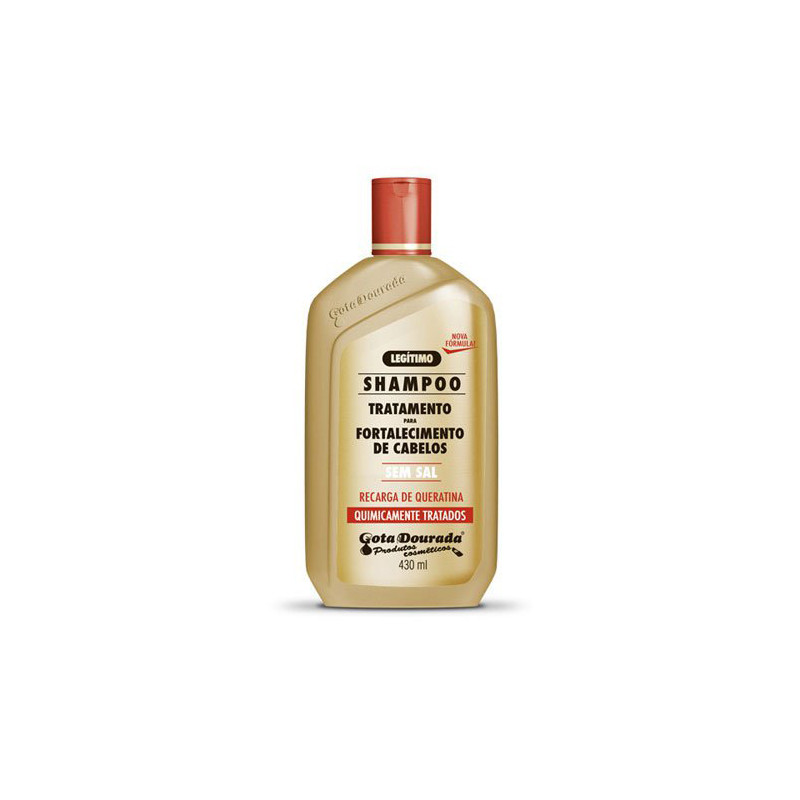 Gota Dourada Shampoo Ricarica Cheratina Senza Sale (430ml)