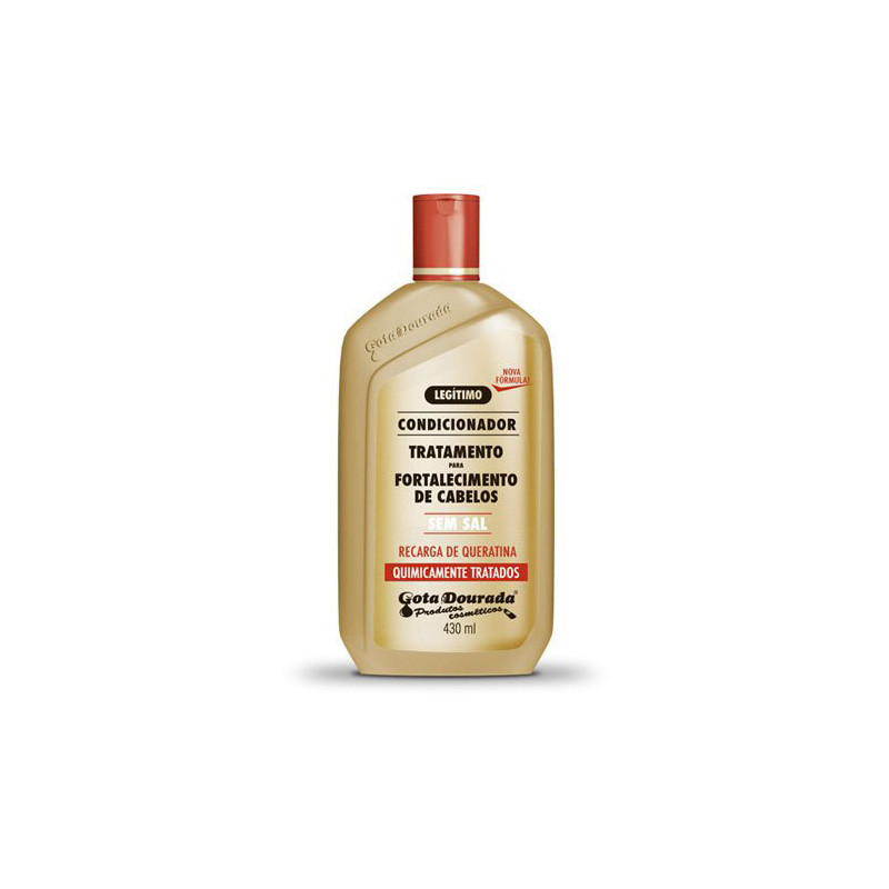 Gota Dourada Odżywka Keratynowa Odbudowująca Bez Soli (430ml)