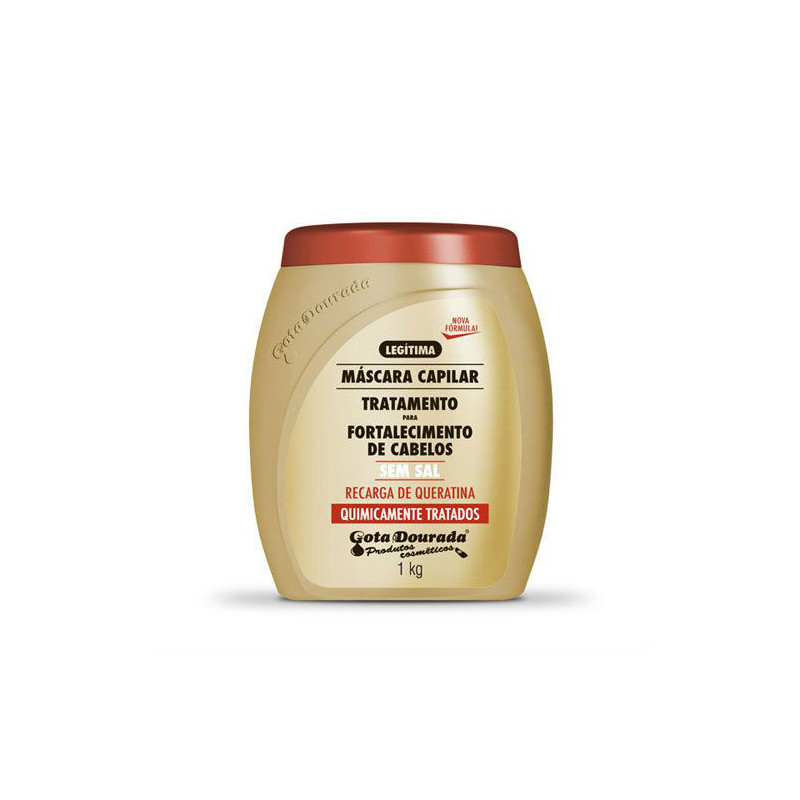 Gota Dourada Kératine Recharge Masque (1Kg) Gota Dourada Kératine Recharge Masque (1Kg)