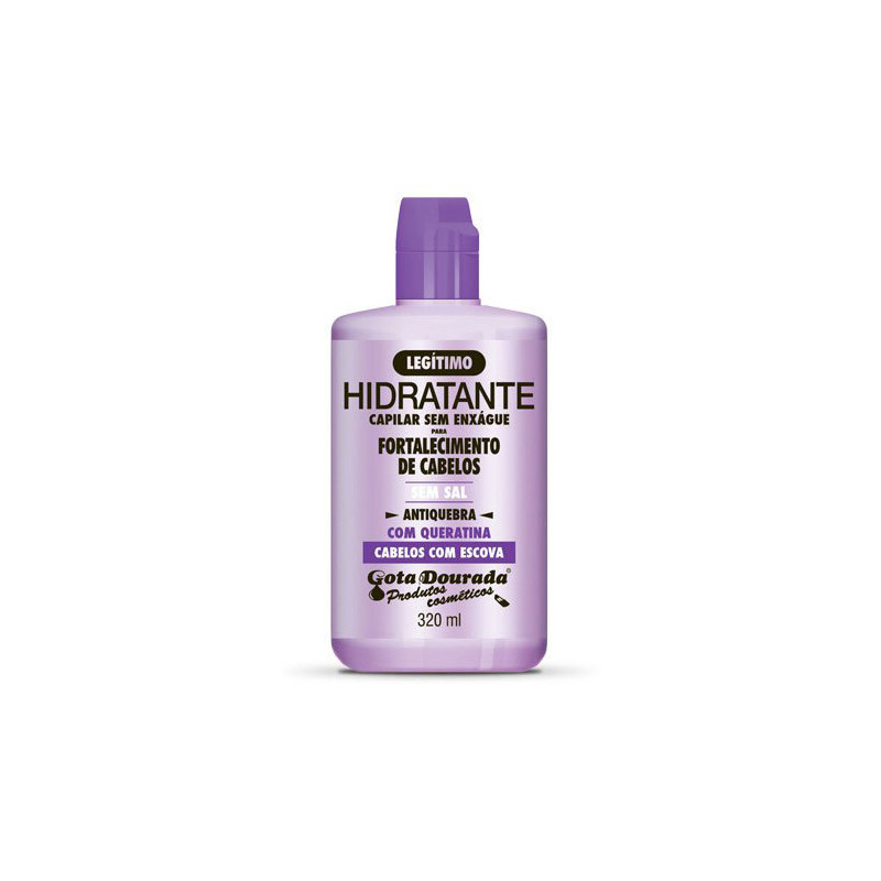 Gota Dourada Lissage avec Kératine Crème à Peigner (320ml) Gota Dourada Lissage avec Kératine Crème à Peigner (320ml)