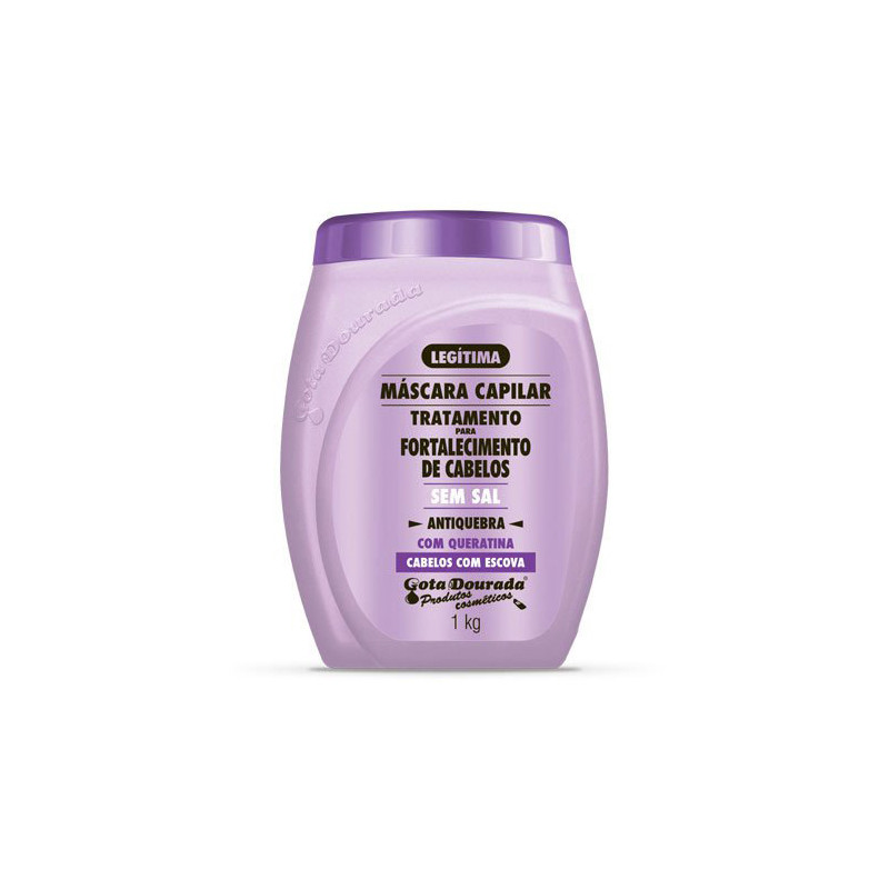 Gota Dourada Glättung mit Keratin-Maske (1Kg)