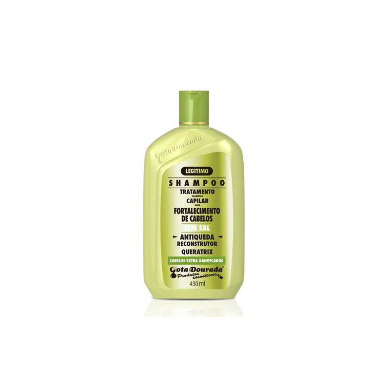 Gota Dourada Queratrix Shampooing Anti-Chute Sans Sel (430ml) Gota Dourada Queratrix Shampooing Anti-Chute Sans Sel (430ml)