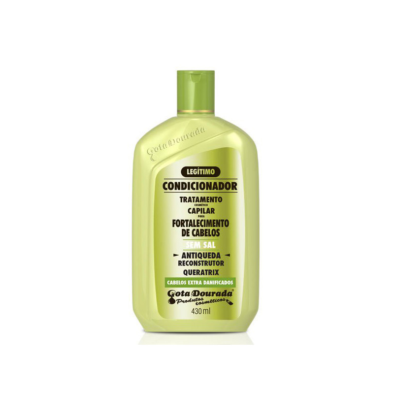 Gota Dourada Queratrix Conditionneur Anti-chute Sans Sel (430ml)