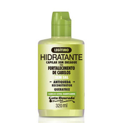 Gota Dourada Queratrix Crema Leave-in Anti-caduta Senza Sale (320ml)