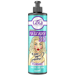 Gota Dourada Matizador 3D Platine(300ml)