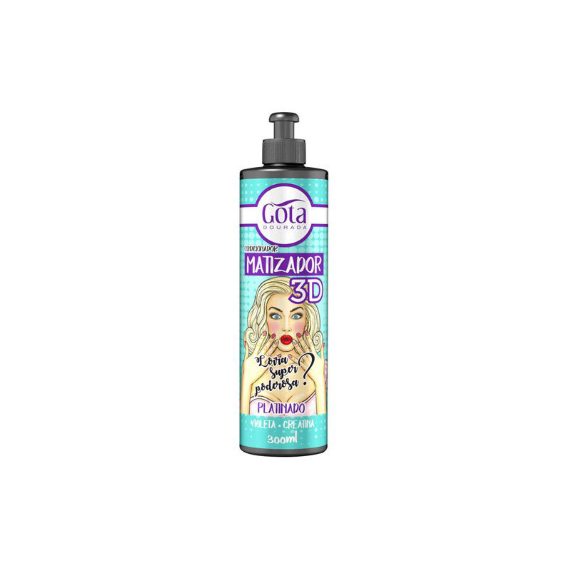 Gota Dourada Platin 3D Toner (300ml) Gota Dourada Platin 3D Toner (300ml)