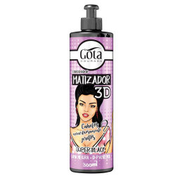 Gota Dourada Matizador 3D Super Black (300ml)