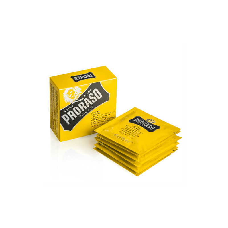 Proraso Yellow Line Refreshing Wipes (6unds) Proraso Yellow Line Refreshing Wipes (6unds)