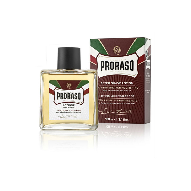 Proraso Red Line After Shave Lotion mit Alkohol (100ml) Proraso Red Line After Shave Lotion mit Alkohol (100ml)