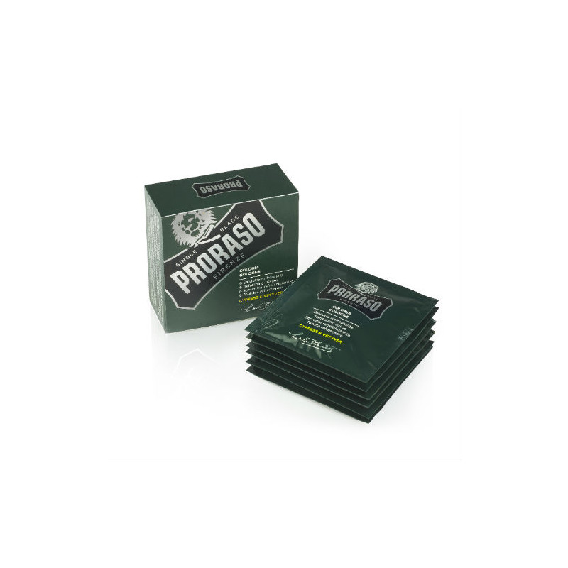 Proraso Grüne Linie Erfrischungstücher (6Unds) Proraso Grüne Linie Erfrischungstücher (6Unds)