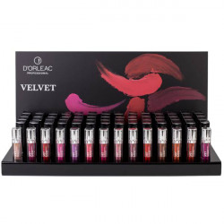 D'Orleac Expositor de Mostrador Color Labial Velvet