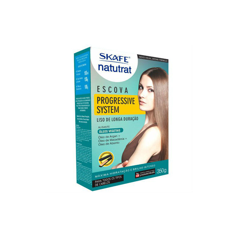 Skafe Natutrat Kit de Lissage Brésilien (350gr)