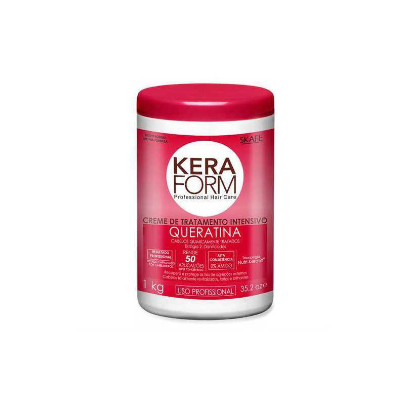 Skafe Keraform Masque de kératine Brésilien(1Kg) Skafe Keraform Masque de kératine Brésilien(1Kg)