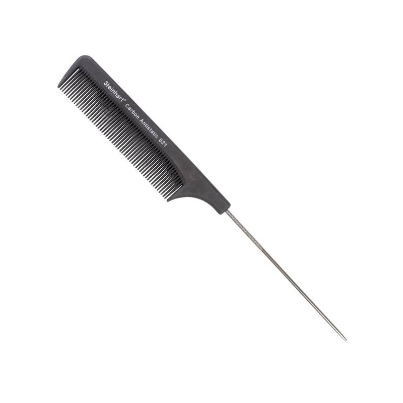 Steinhart Carbon antistatischer Kamm-Metall-Pick 821