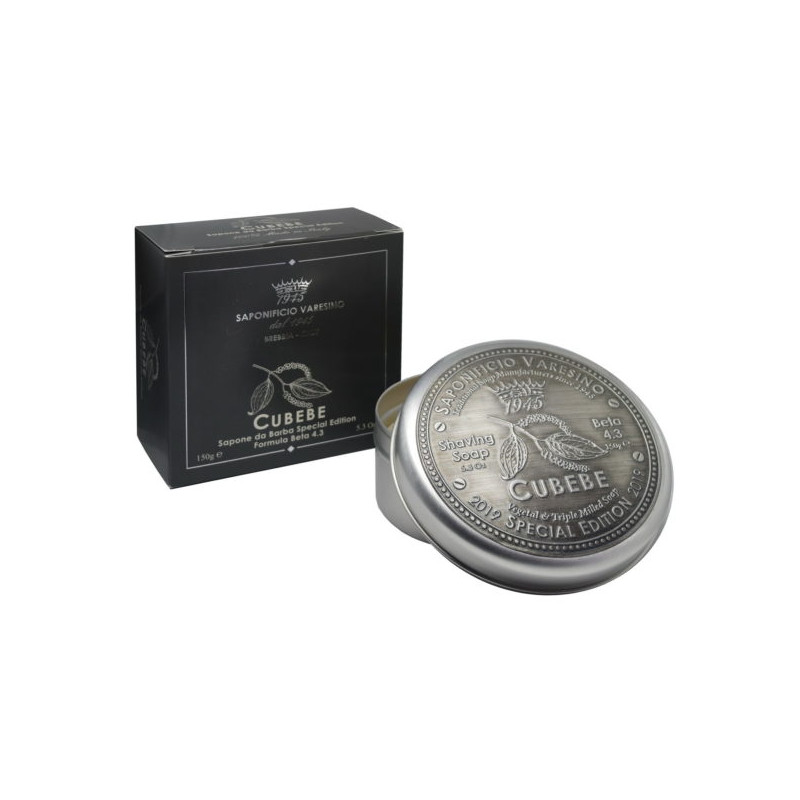 Saponificio Varesino Savon à Barbe Cubebe (150gr) Saponificio Varesino Savon à Barbe Cubebe (150gr)