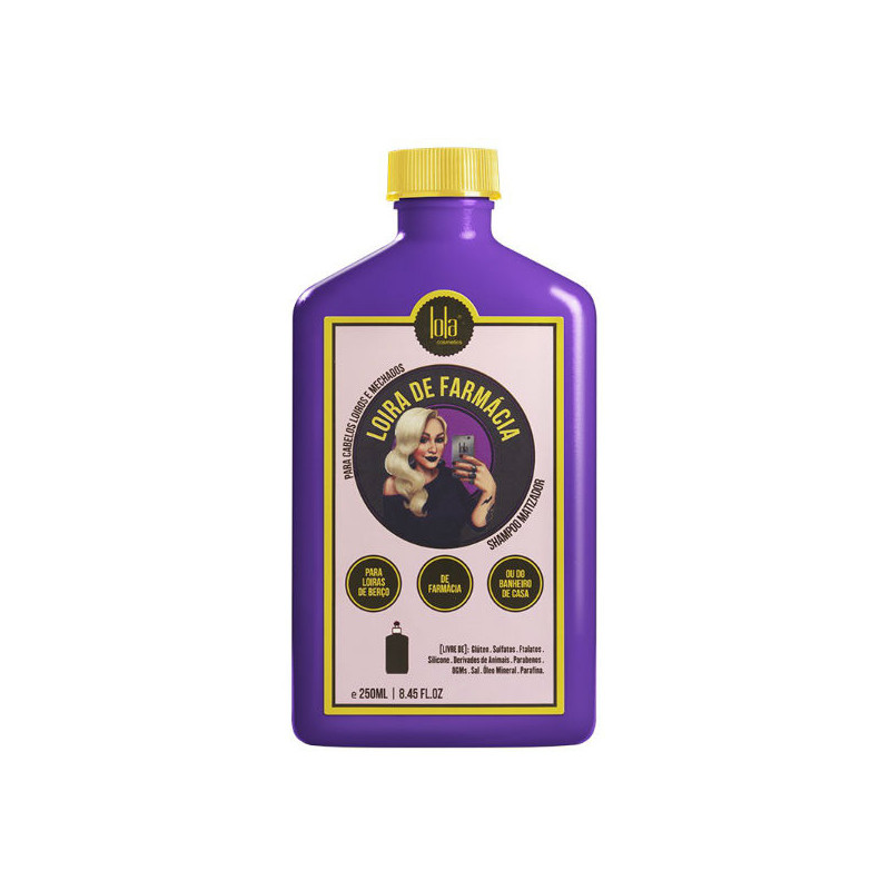 Lola Cosmetics Loira de Farmacia Champú Matizador (250ml)