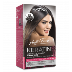 Kativa Anti-Frizz Kératine Lissage Sans fer Xtreme Care