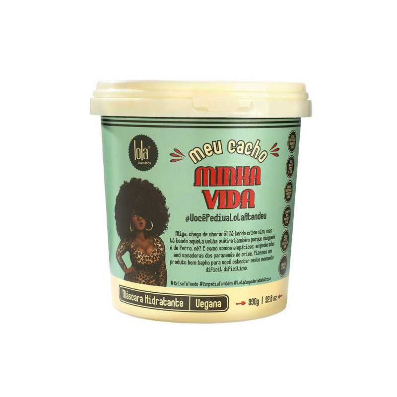 Lola Cosmetics Meu Cacho Minha Vida Moisturizing Mask (450gr) Lola Cosmetics Meu Cacho Minha Vida Moisturizing Mask (450gr)