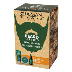 Pinaud Clubman Pack Barbe 3Pcs