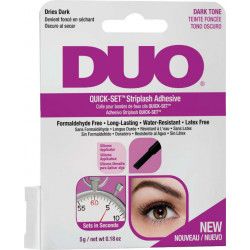 Duo Quick Set Colle pour Bandes de Faux Foncée (5gr)