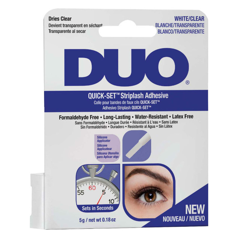 Duo Quick Set Striplash Adhesive White/Clear (5gr)
