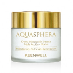 Keenwell Aquasphera Crème Hydratation Intense Triple Action Nuit (80ml)