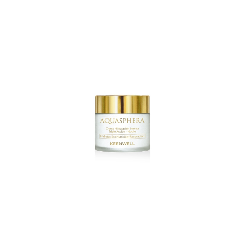 Keenwell Aquasphera Crème Hydratation Intense Triple Action Nuit (80ml)