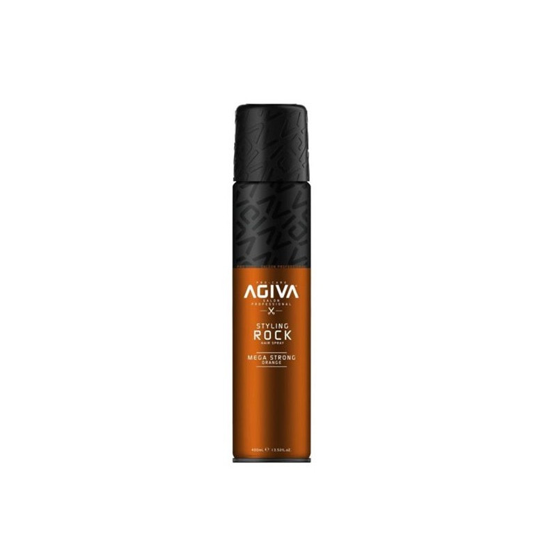 Agiva Styling Rock Spray do Włosów Mega Mocny Pomarańczowy (400ml)