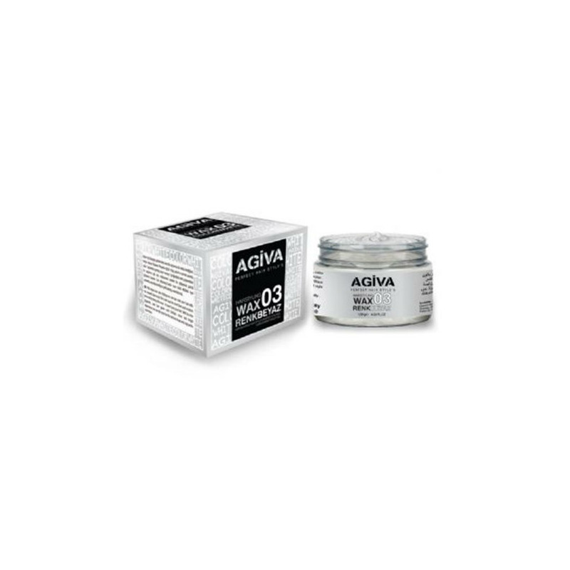 Agiva Hair Pigment Wax 03 White (120g) Agiva Hair Pigment Wax 03 White (120g)
